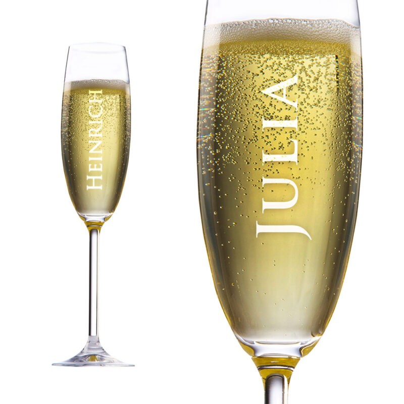 Bild von   sektglas mit persoenlicher grajpg | Individuelle 🎁 persönliche 🎁 personalisierte Geschenke bedruckt ▪ bestickt ▪ graviert