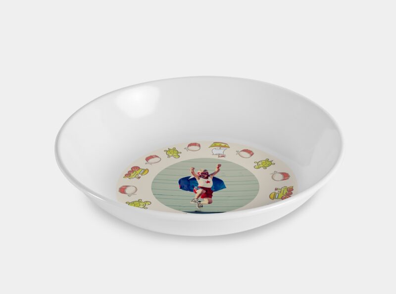 Bild von   kindertellerjpg | Individuelle 🎁 persönliche 🎁 personalisierte Geschenke bedruckt ▪ bestickt ▪ graviert