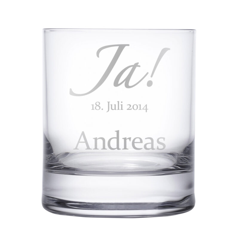 Bild von   whiskyglaeser mit gravur zur hjpg | Individuelle 🎁 persönliche 🎁 personalisierte Geschenke bedruckt ▪ bestickt ▪ graviert