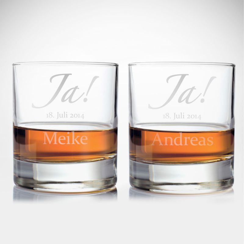Bild von   whiskyglaeser mit gravur zur hjpg | Individuelle 🎁 persönliche 🎁 personalisierte Geschenke bedruckt ▪ bestickt ▪ graviert