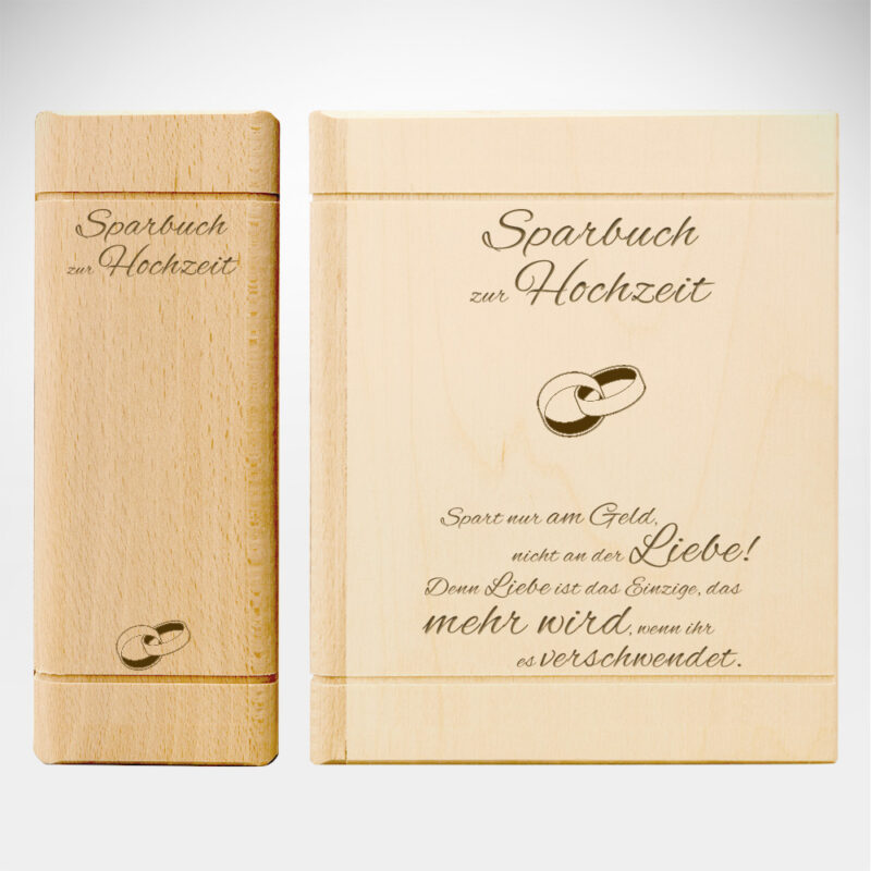 Bild von   spardose buch aus holz zur hocjpg | Individuelle 🎁 persönliche 🎁 personalisierte Geschenke bedruckt ▪ bestickt ▪ graviert