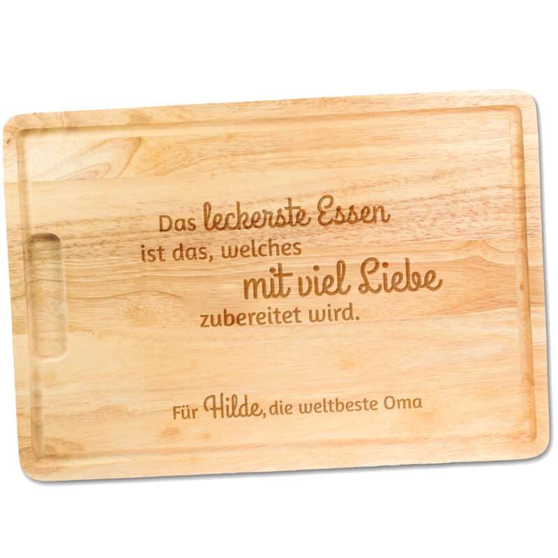 Bild von   schneidebrett mit gravur und sjpg | Individuelle 🎁 persönliche 🎁 personalisierte Geschenke bedruckt ▪ bestickt ▪ graviert
