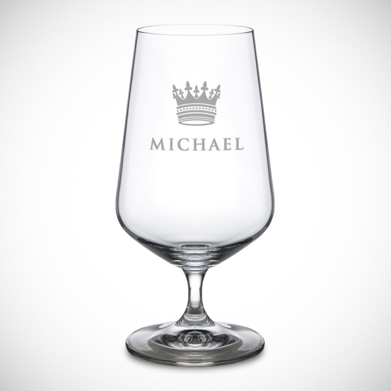 Bild von   bierglas mit gravur grosse kjpg | Individuelle 🎁 persönliche 🎁 personalisierte Geschenke bedruckt ▪ bestickt ▪ graviert