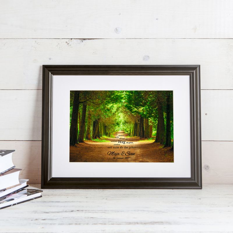 Bild von   gemeinsamer weg fruehlingsbijpg | Individuelle 🎁 persönliche 🎁 personalisierte Geschenke bedruckt ▪ bestickt ▪ graviert