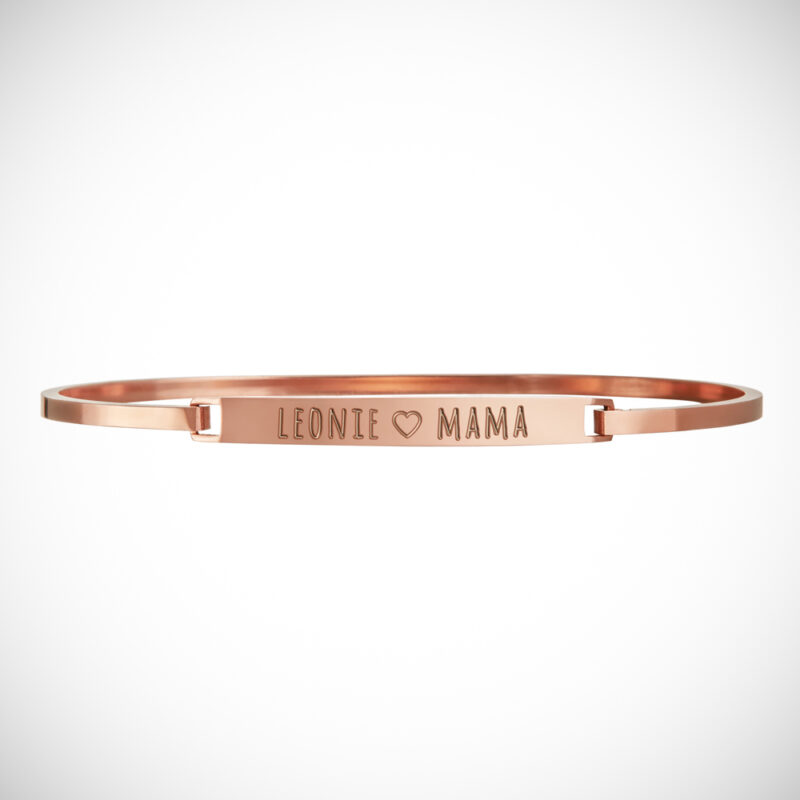 Bild von   armreif mit gravur fuer mamajpg | Individuelle 🎁 persönliche 🎁 personalisierte Geschenke bedruckt ▪ bestickt ▪ graviert