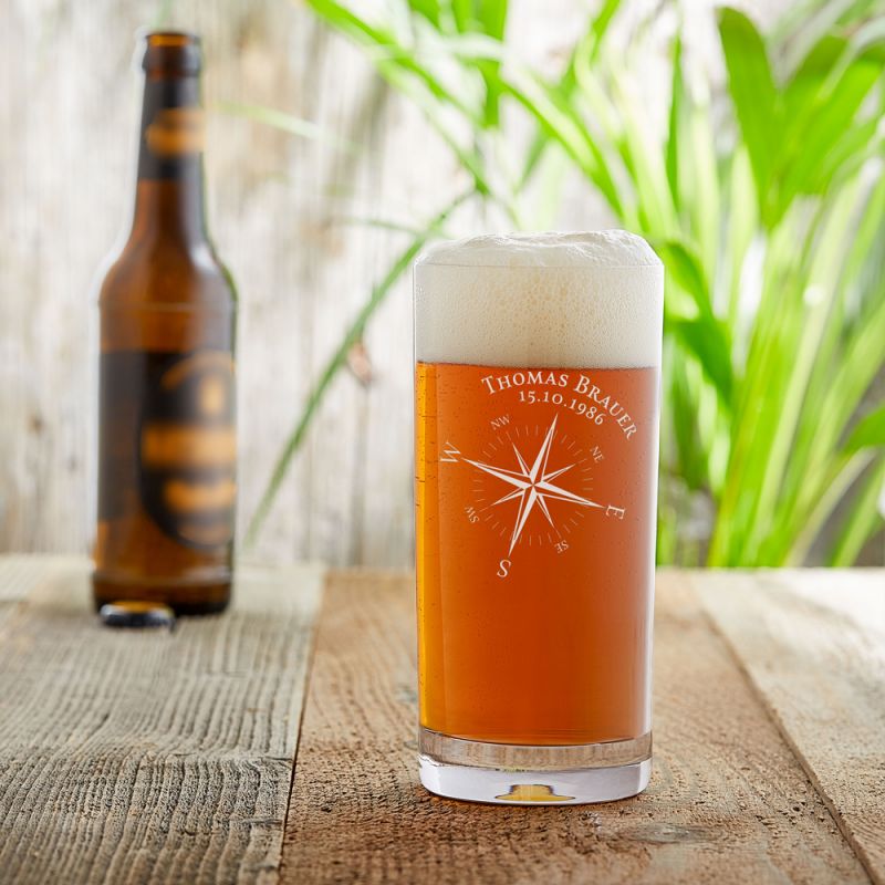 Bild von   craft bier glas mit gravur kjpg | Individuelle 🎁 persönliche 🎁 personalisierte Geschenke bedruckt ▪ bestickt ▪ graviert