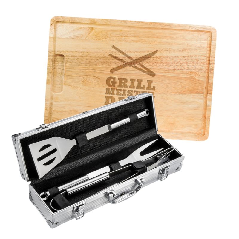 Bild von   grillset grillbesteck im kofjpg | Individuelle 🎁 persönliche 🎁 personalisierte Geschenke bedruckt ▪ bestickt ▪ graviert
