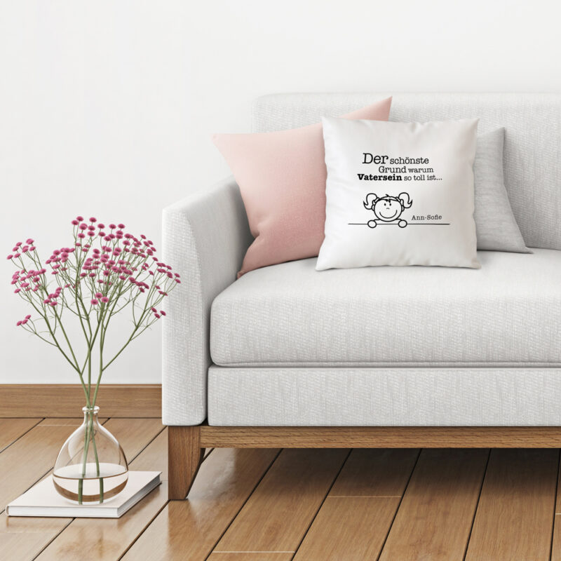 Bild von   bedrucktes kissen warum ichjpg | Individuelle 🎁 persönliche 🎁 personalisierte Geschenke bedruckt ▪ bestickt ▪ graviert