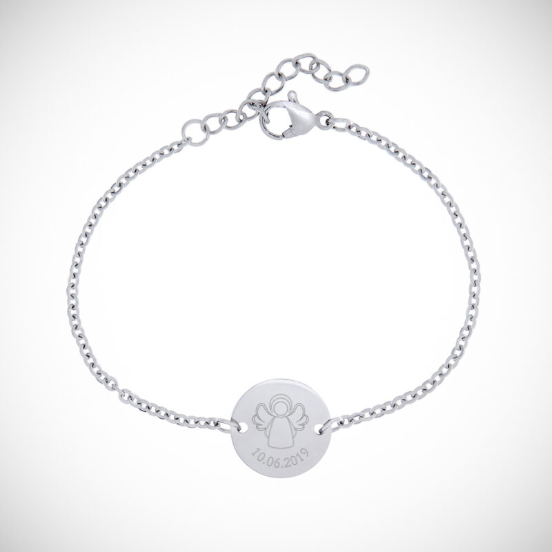 Bild von   armkettchen mit gravur schutjpg | Individuelle 🎁 persönliche 🎁 personalisierte Geschenke bedruckt ▪ bestickt ▪ graviert