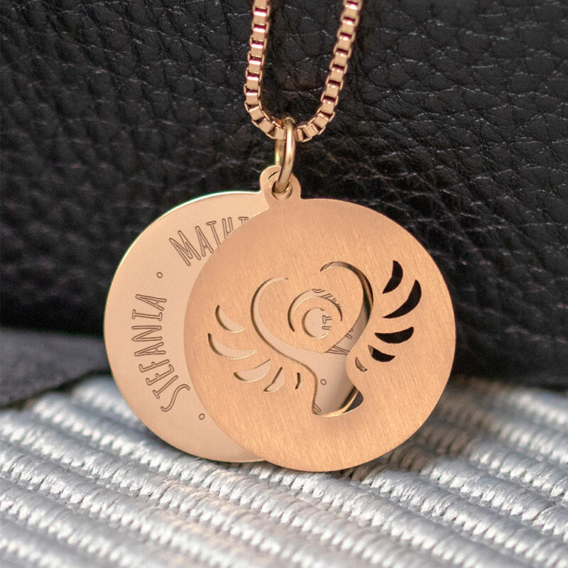 Bild von   halskette mit gravur schutzejpg | Individuelle 🎁 persönliche 🎁 personalisierte Geschenke bedruckt ▪ bestickt ▪ graviert