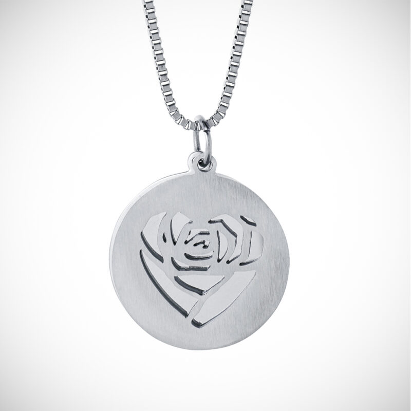 Bild von   halskette mit gravur herz unjpg | Individuelle 🎁 persönliche 🎁 personalisierte Geschenke bedruckt ▪ bestickt ▪ graviert