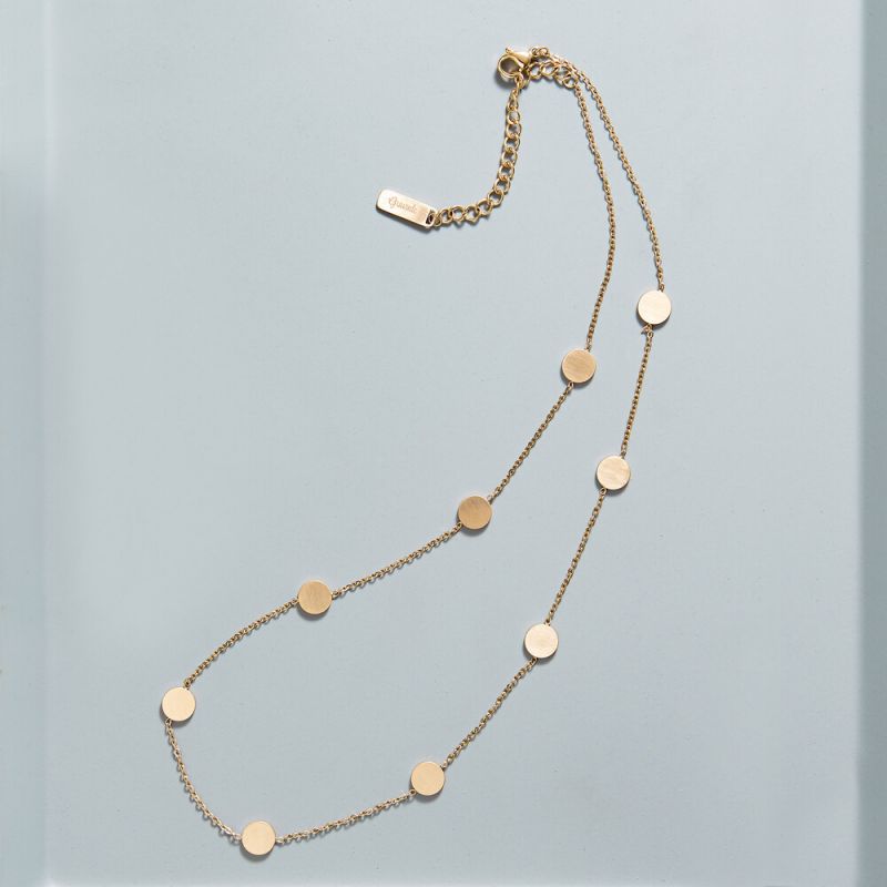Bild von   layering kette mit kleinen anhjpg | Individuelle 🎁 persönliche 🎁 personalisierte Geschenke bedruckt ▪ bestickt ▪ graviert