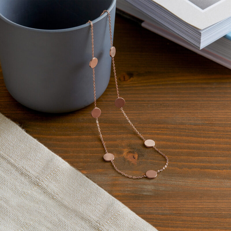 Bild von   layering kette mit kleinen anhjpg | Individuelle 🎁 persönliche 🎁 personalisierte Geschenke bedruckt ▪ bestickt ▪ graviert