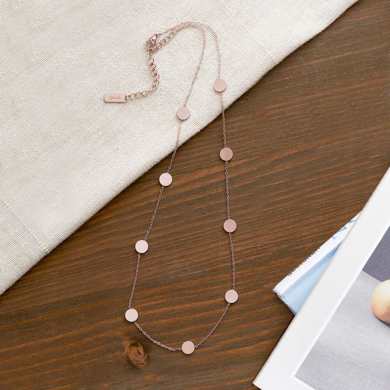 Bild von   layering kette mit kleinen anhjpg | Individuelle 🎁 persönliche 🎁 personalisierte Geschenke bedruckt ▪ bestickt ▪ graviert