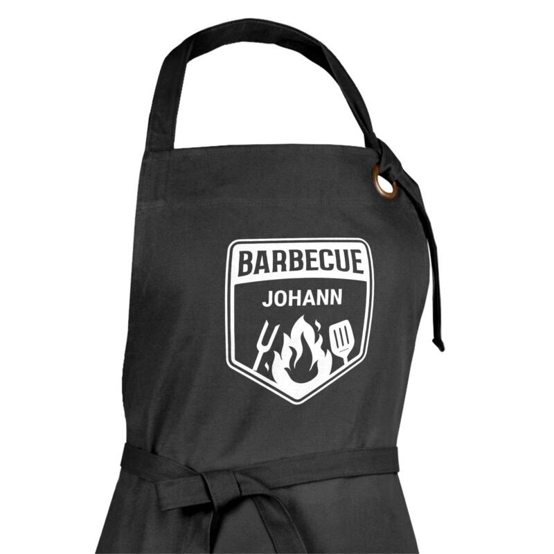 Bild von   grillschuerze schwarzjpg | Individuelle 🎁 persönliche 🎁 personalisierte Geschenke bedruckt ▪ bestickt ▪ graviert