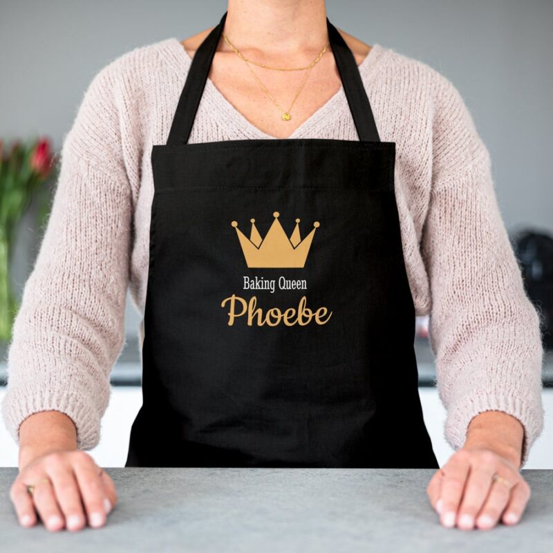 Bild von   kochschuerze schwarzjpg | Individuelle 🎁 persönliche 🎁 personalisierte Geschenke bedruckt ▪ bestickt ▪ graviert