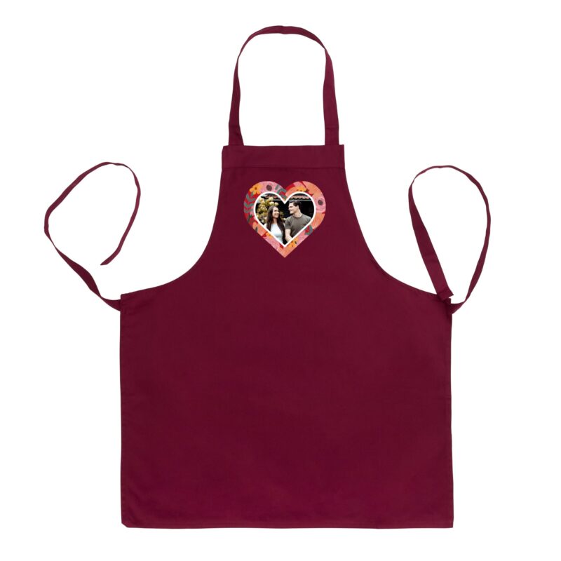 Bild von   kochschuerze bordeauxjpg | Individuelle 🎁 persönliche 🎁 personalisierte Geschenke bedruckt ▪ bestickt ▪ graviert