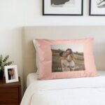 Bild von   kissen xcm rosa mitjpg | Individuelle 🎁 persönliche 🎁 personalisierte Geschenke bedruckt ▪ bestickt ▪ graviert