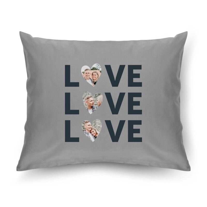 Bild von   kissen xcm hellgraujpg | Individuelle 🎁 persönliche 🎁 personalisierte Geschenke bedruckt ▪ bestickt ▪ graviert