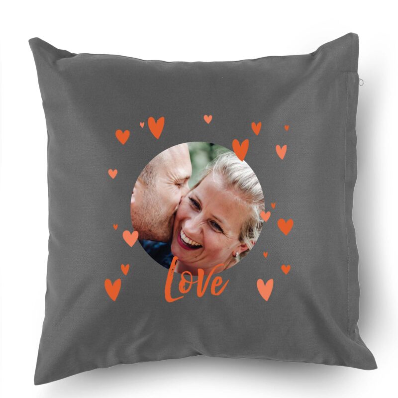 Bild von   kissen  x  cm dunkelgrjpg | Individuelle 🎁 persönliche 🎁 personalisierte Geschenke bedruckt ▪ bestickt ▪ graviert