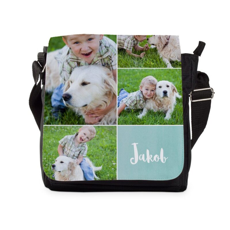 Bild von   schultertasche gross schwarzjpg | Individuelle 🎁 persönliche 🎁 personalisierte Geschenke bedruckt ▪ bestickt ▪ graviert