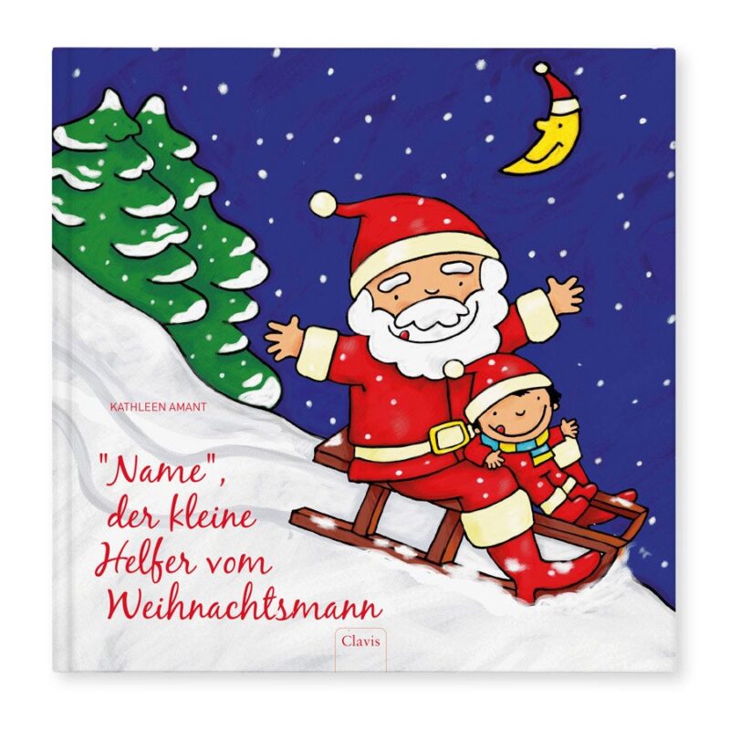 Bild von   weihnachtsbuch hardcoverjpg | Individuelle 🎁 persönliche 🎁 personalisierte Geschenke bedruckt ▪ bestickt ▪ graviert