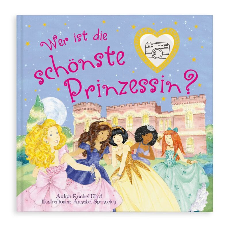 Bild von   wer ist die schoenste prinzessjpg | Individuelle 🎁 persönliche 🎁 personalisierte Geschenke bedruckt ▪ bestickt ▪ graviert