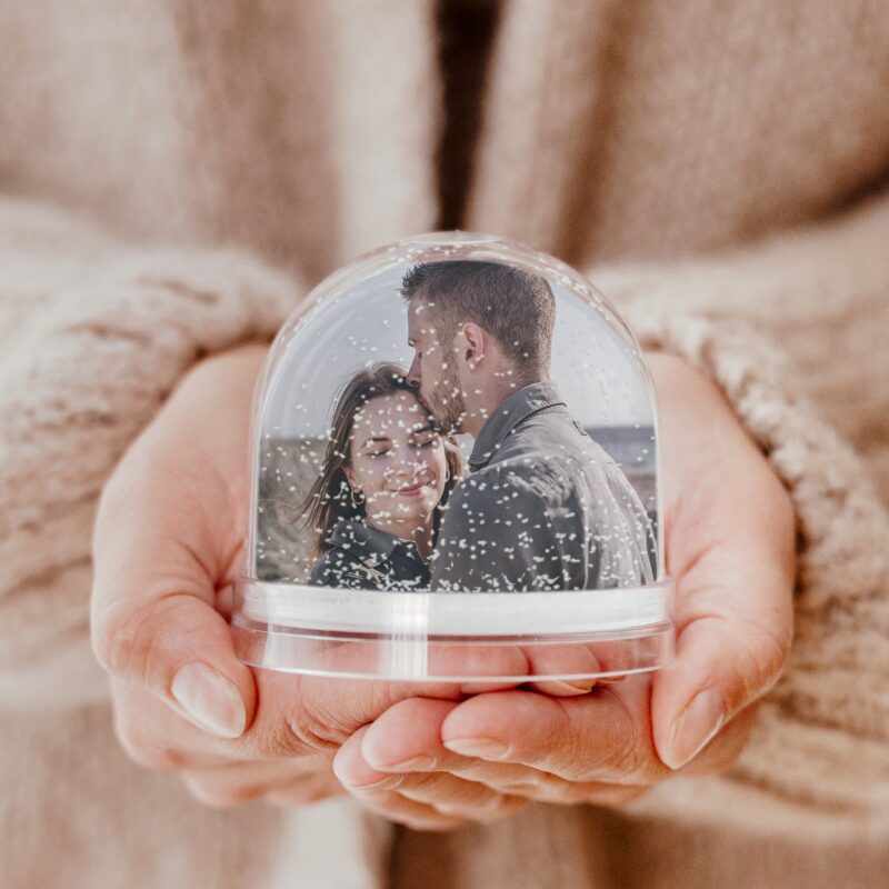Bild von   schneekugel schneejpg | Individuelle 🎁 persönliche 🎁 personalisierte Geschenke bedruckt ▪ bestickt ▪ graviert
