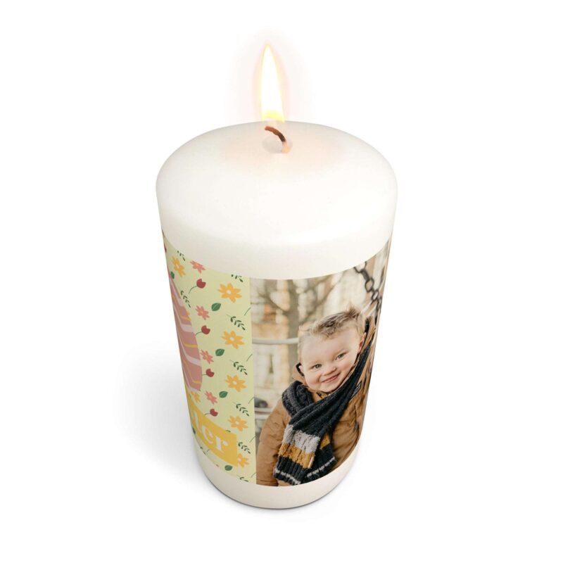 Bild von   kerze osterkerzejpg | Individuelle 🎁 persönliche 🎁 personalisierte Geschenke bedruckt ▪ bestickt ▪ graviert
