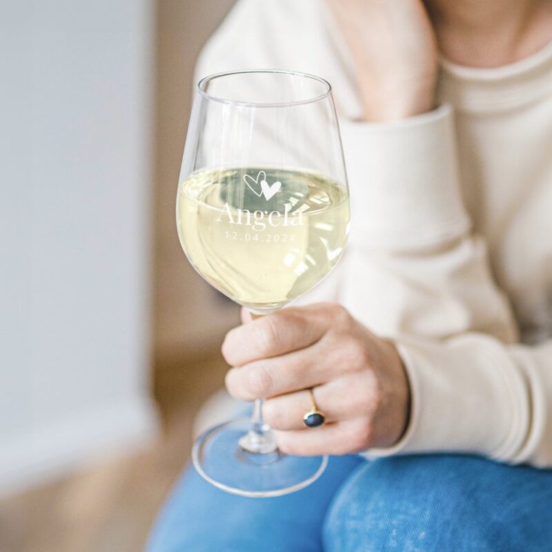 Bild von   weissweinglaeser  stueckjpg | Individuelle 🎁 persönliche 🎁 personalisierte Geschenke bedruckt ▪ bestickt ▪ graviert
