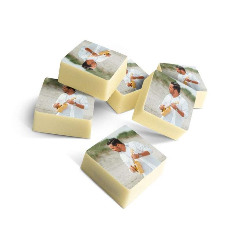 Bild von   pralinen quadrat pralinejpg | Individuelle 🎁 persönliche 🎁 personalisierte Geschenke bedruckt ▪ bestickt ▪ graviert