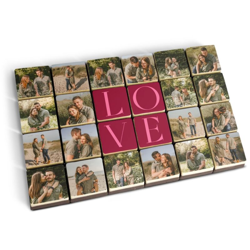 Bild von   schokoladen puzzle  stueckjpg | Individuelle 🎁 persönliche 🎁 personalisierte Geschenke bedruckt ▪ bestickt ▪ graviert