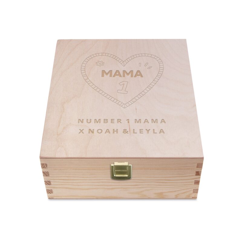 Bild von   teebox aus holz mit graviertemjpg | Individuelle 🎁 persönliche 🎁 personalisierte Geschenke bedruckt ▪ bestickt ▪ graviert