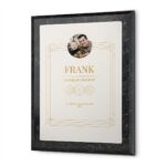 Bild von   urkunde auf holz marmorfarbenjpg | Individuelle 🎁 persönliche 🎁 personalisierte Geschenke bedruckt ▪ bestickt ▪ graviert