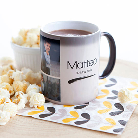 Bild von   zaubertasse mit fotogif | Individuelle 🎁 persönliche 🎁 personalisierte Geschenke bedruckt ▪ bestickt ▪ graviert