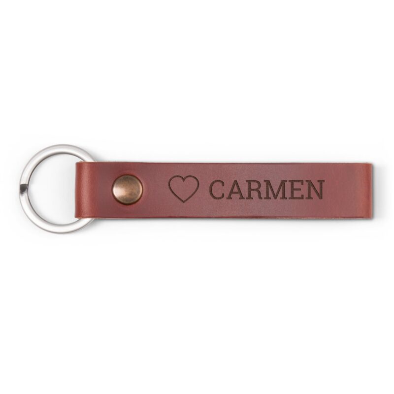 Bild von   schluesselanhaenger leder mitjpg | Individuelle 🎁 persönliche 🎁 personalisierte Geschenke bedruckt ▪ bestickt ▪ graviert
