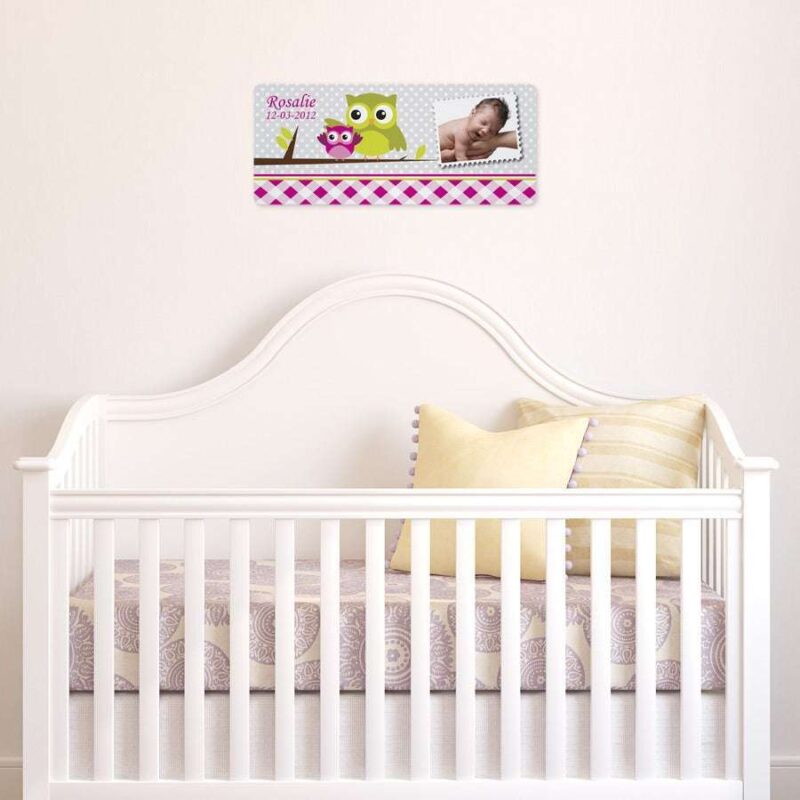 Bild von   geburtstafel maedchenjpg | Individuelle 🎁 persönliche 🎁 personalisierte Geschenke bedruckt ▪ bestickt ▪ graviert