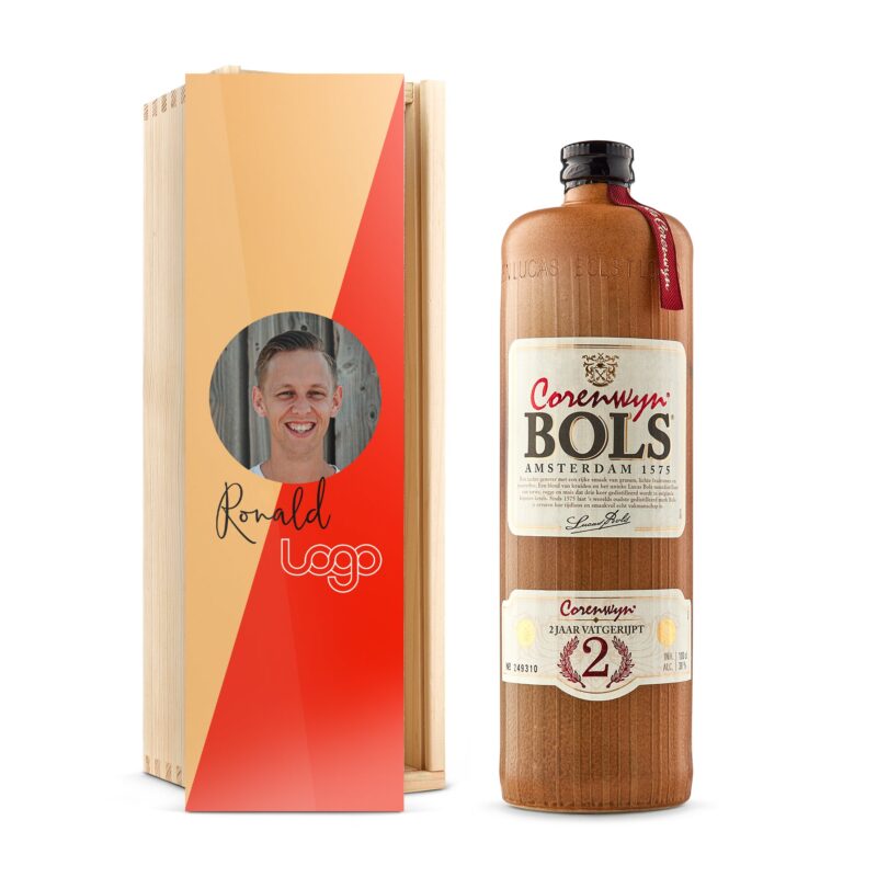 Bild von   likoer bols corenwijn in kjpg | Individuelle 🎁 persönliche 🎁 personalisierte Geschenke bedruckt ▪ bestickt ▪ graviert