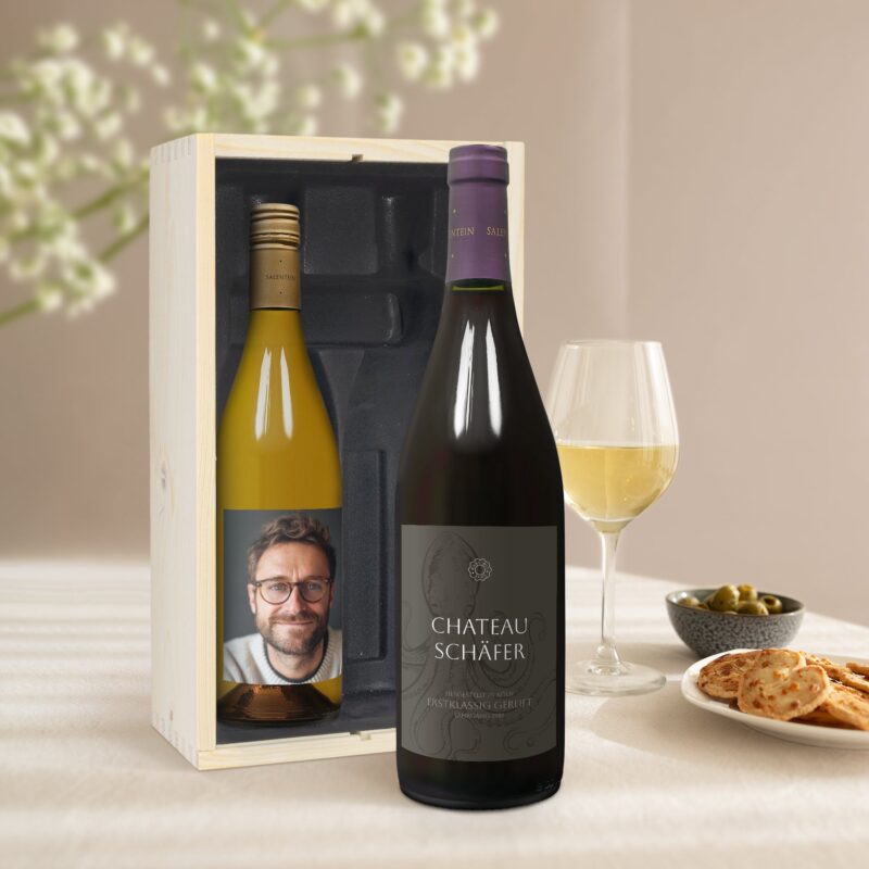 Bild von   salentein pinot noir chardonjpg | Individuelle 🎁 persönliche 🎁 personalisierte Geschenke bedruckt ▪ bestickt ▪ graviert
