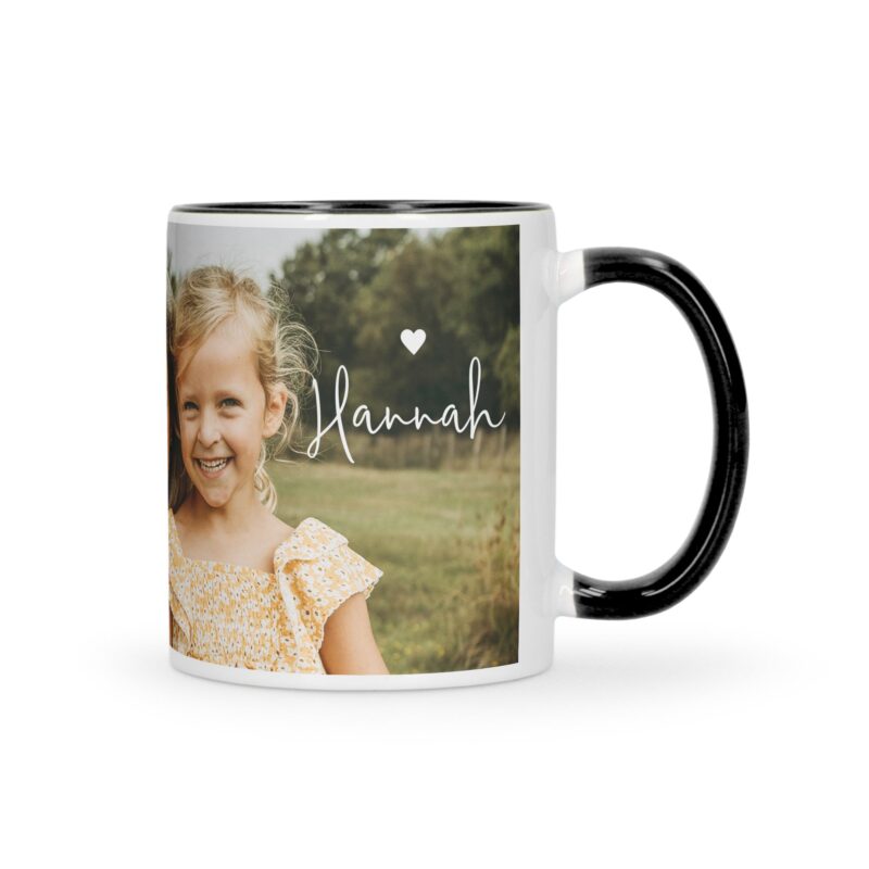 Bild von   tasse mit foto schwarzjpg | Individuelle 🎁 persönliche 🎁 personalisierte Geschenke bedruckt ▪ bestickt ▪ graviert