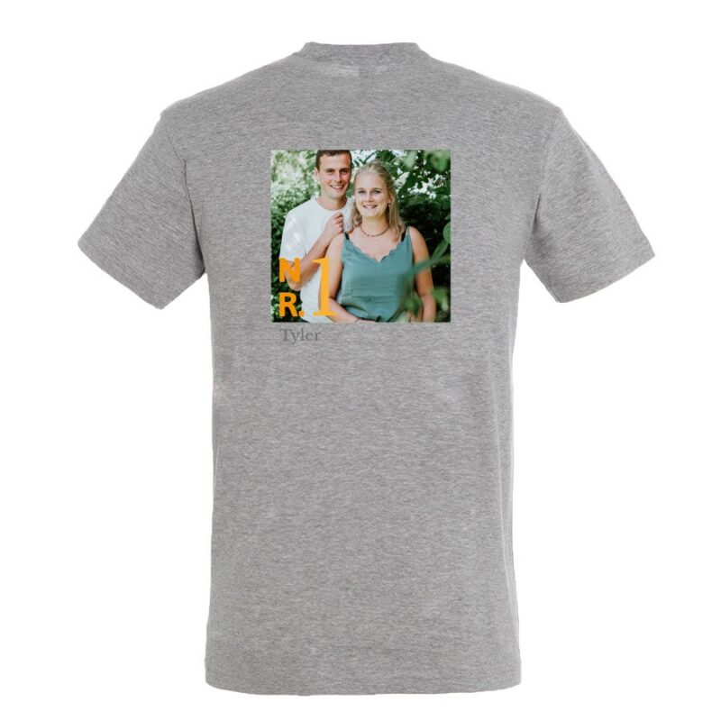 Bild von   t shirt herren grau sjpg | Individuelle 🎁 persönliche 🎁 personalisierte Geschenke bedruckt ▪ bestickt ▪ graviert