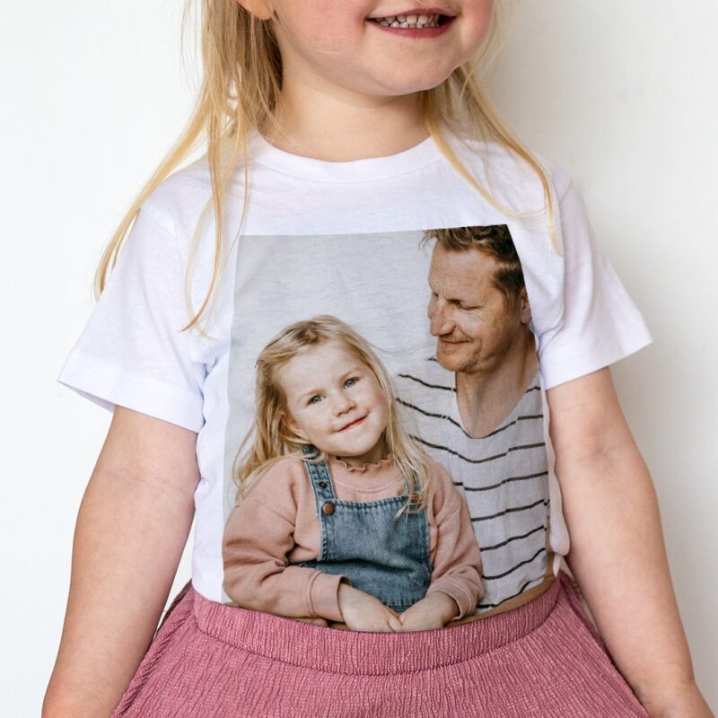 Bild von   t shirt kinder weiss  jajpg | Individuelle 🎁 persönliche 🎁 personalisierte Geschenke bedruckt ▪ bestickt ▪ graviert