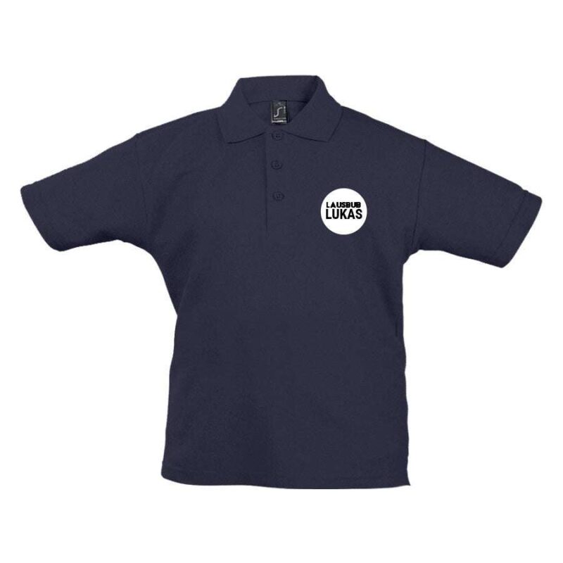 Bild von   kinder poloshirt navy  jajpg | Individuelle 🎁 persönliche 🎁 personalisierte Geschenke bedruckt ▪ bestickt ▪ graviert