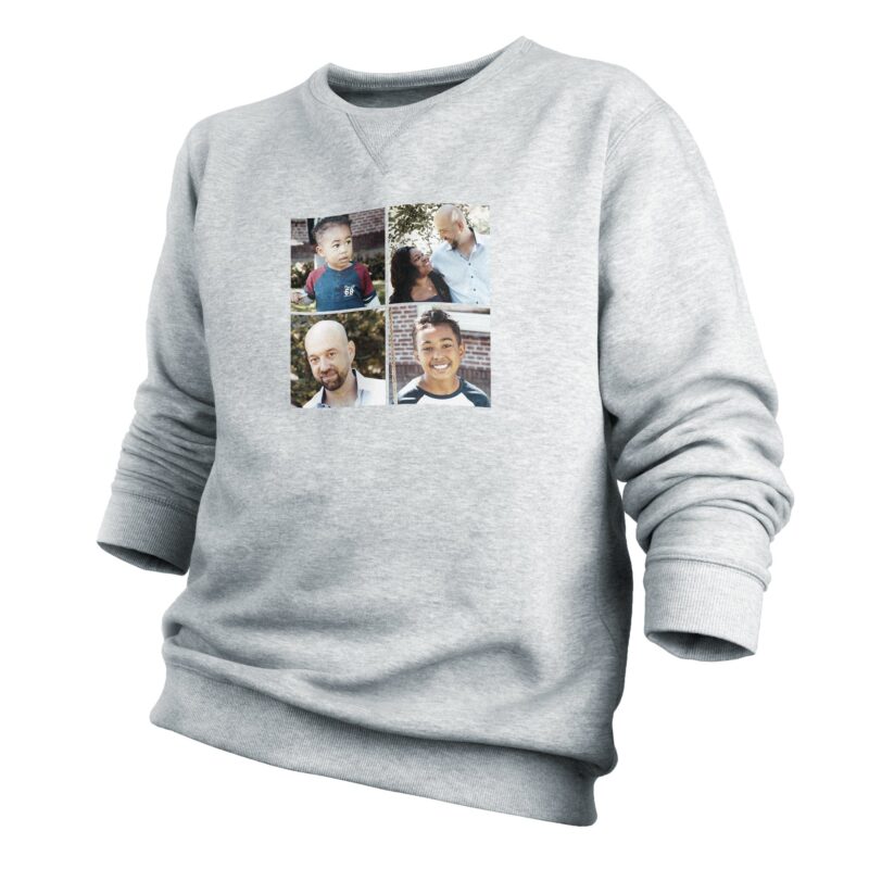 Bild von   pullover herren grau mjpg | Individuelle 🎁 persönliche 🎁 personalisierte Geschenke bedruckt ▪ bestickt ▪ graviert