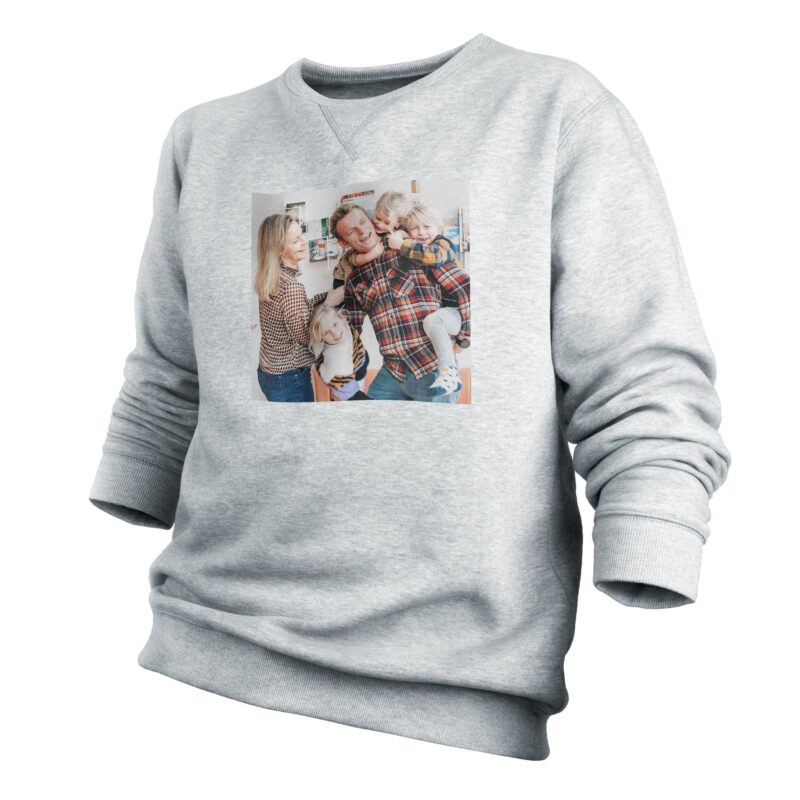 Bild von   pullover herren grau ljpg | Individuelle 🎁 persönliche 🎁 personalisierte Geschenke bedruckt ▪ bestickt ▪ graviert