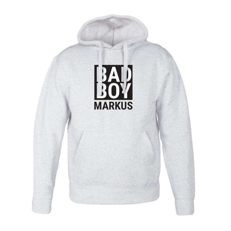 Bild von   hoodie herren grau sjpg | Individuelle 🎁 persönliche 🎁 personalisierte Geschenke bedruckt ▪ bestickt ▪ graviert