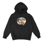 Bild von   hoodie kinder schwarz jjpg | Individuelle 🎁 persönliche 🎁 personalisierte Geschenke bedruckt ▪ bestickt ▪ graviert