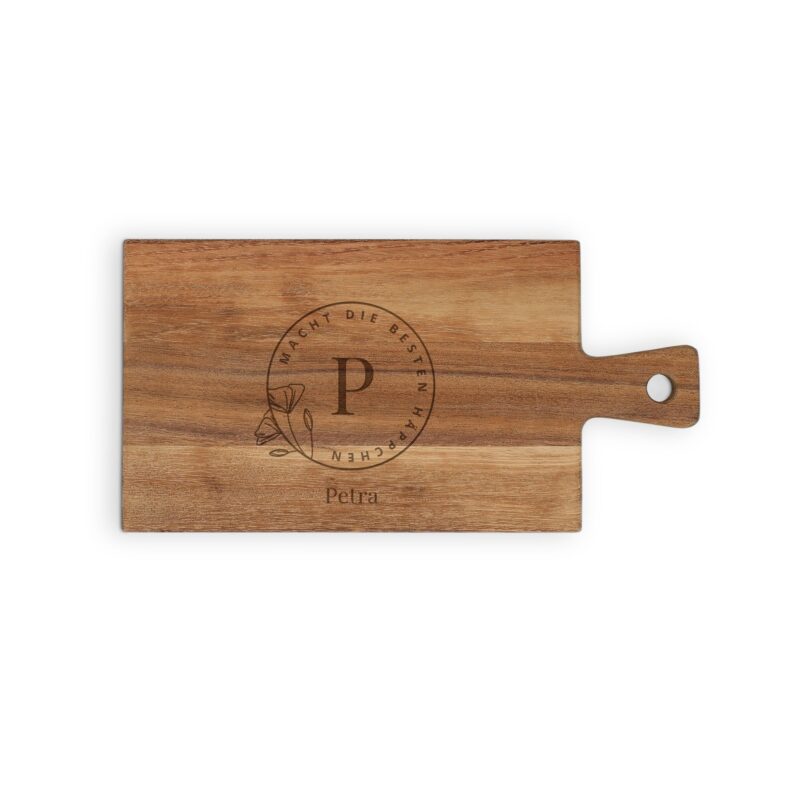 Bild von   servierbrett holz teak recjpg | Individuelle 🎁 persönliche 🎁 personalisierte Geschenke bedruckt ▪ bestickt ▪ graviert