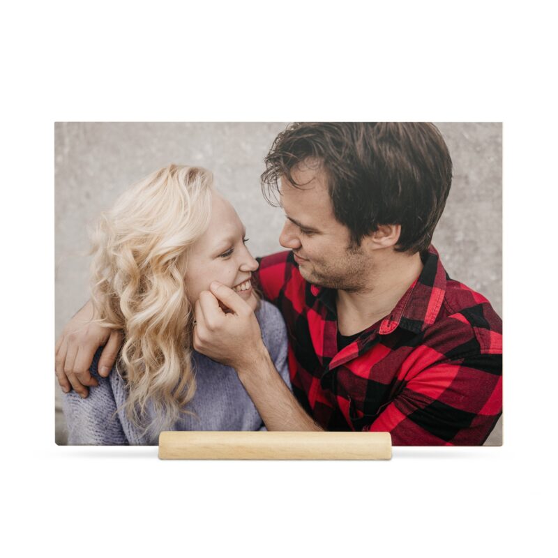 Bild von   holzpost valentinstag horizojpg | Individuelle 🎁 persönliche 🎁 personalisierte Geschenke bedruckt ▪ bestickt ▪ graviert