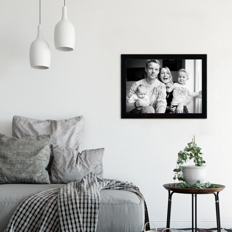 Bild von   glas bilderrahmen schwarzjpg | Individuelle 🎁 persönliche 🎁 personalisierte Geschenke bedruckt ▪ bestickt ▪ graviert